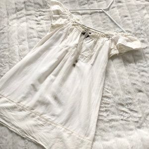 Mango MNG Y2K off-the-shoulder peasant‎ tunic